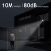 Jennov 2K 3MP Solar Security Camera Outdoor Wireless Battery Powered WiFi Home - As shown