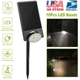 Solar Lights Outdoor motion Sensor Sound Control Lightings