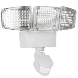 Solar Lights Outdoor 188 LEDs 1600lm Solar Security Lights Motion Sensor Lights 270Â°Lighting Angle Waterproof - White