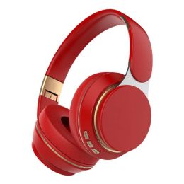 Dragon Wireless Bluetooth 5.0 Gaming Headset with TF card slot - Red