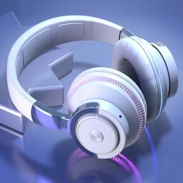 Ninja Dragon Wireless Light Changing Bluetooth Gaming Headset - White