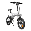 door to door A16 cheap folding mountain electric e bikes bicycle ADO ebike electric mountain fat city bike fast motor road bike - white