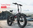 20 inch folding fat tires 500w motor suspension fork high speed dual-purpose mountain city land electric bike - bike