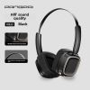 New explosive models Merad retro headset Bluetooth headphones compact wireless Bluetooth 5.4 bass music - black