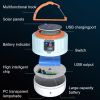 LED Solar Camping Light USB Rechargeable Bulb Outdoor Tent Lamp Portable Lantern Night Emergency Bulb Flashlight BBQ Hiking Tool - Basic
