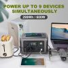 ALLPOWERS 299Wh 600W Portable Power Station R600, LiFePO4 Battery Backup with UPS Function, 1 Hour to Full 400W Input, MPPT - us