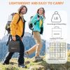 120W Foldable Solar Panel Camping Charger MC4 Connector Portable Power Station Lightweight High Efficiency Cells Outdoor - Default