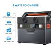 ALLPOWERS Portable Power Station 300W (Peak 500W), 288Wh Backup Battery Power Supply with Pure Sine Wave 110V / 220V AC Outlets - us