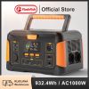 FF Flashfish J1000 PLUS 1000W Portable Power Station 932Wh Solar Generator Battery Supply 125W DC 60W PD for Outdoor Camping - 230V Universal