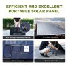 ALLPOWERS Foldable Solar Panel 400W / 200W / 140W / 100W / 60W Solar Charger with Solar Output for Power Station Solar Generator - 18V 140W