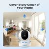 Reolink E1 Pro 4MP HD Pan/Tilt IP Camera Baby Monitor 2.4G/5GHz WiFi Camera human detect Indoor Home Security Video Surveillance - new version E1 pro