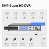 ANNKE 8CH 5in1 5MP Lite DVR HD Video Surveillance System H.265+ With 4PCS Weatherproof Outdoor 2MP Security Camera Home CCTV Kit - 2T