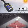 LED Solar Street Lights Outdoor Motion Sensor Garden Security Wall Lamp - as picture