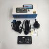 D207 Car DVR Camera 4" Dual Lens Night Vision Rear View Camera G-Sensor Dash Cam Video Recorder built in 32GB