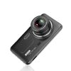 D207 Car DVR Camera 4" Dual Lens Night Vision Rear View Camera G-Sensor Dash Cam Video Recorder built in 32GB
