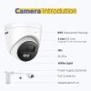 ANNKE Ultra HD 8MP POE Camera Human Vehicle Detection Outdoor Security Network EXIR Night Vision Email Alert PoE IP Camera 4MM - 4mm Lens