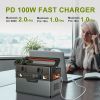 ALLPOWERS Battery Backup 700W / 300W / 200W Portable Power Station 110V / 230V