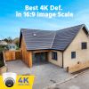ANNKE 4K IP Camera Outdoor Indoor Weatherproof Turret 4K Video Surveillance Cameras Audio Recording CCTV Cameras 8MP POE Cameras - Default