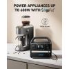 521 Portable Power Station Upgraded with LiFePO4 Battery, 256Wh 6-Port PowerHouse, 300W (Peak 600W) Solar Generator - Default
