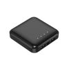 Portable Battery Charger; 10000mAh Type C Power Bank With Wall Plug LED Display External Compatible With IPhone; Samsung Smart Devices-White - Red