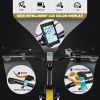Auloor 20H1F 750W Foldable Electric Bike for Adults with 20'x4'Fat Tire; E Bikes MTB with LG 48V 12.8Ah Battery Shimano 7-Speed Ebike - Yellow&Grey