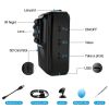 WG107 1080P HD Mini Camera Smart Home Security Surveillance Night Vision Motion Detection CCTV Camera Baby Monitor built in 32GB - black