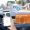 4K Car DVR 12in Dash Cam Camcorder  G-sensor - Black