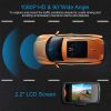 1080P Car DVR Camera Dash Cam Camcorder 90 Degree Angle Loop Recording Night Vison - Black