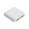 Portable Battery Charger; 10000mAh Type C Power Bank With Wall Plug LED Display External Compatible With IPhone; Samsung Smart Devices-White - White