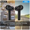 5.0 TWS Wireless Earbuds Touch Control Headphone in-Ear Earphone Headset - Black