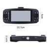 Dash Cam Full HD 720P Dual Lens G-Sensor Night Camera Video Recorder