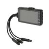 MT18B 3'' 140° HD Driving Recorder Car DVR Camcorder Dual Cam Action Camera Motorcycle Video Recorder Motorcycle Video Recorder built in 32GB - black