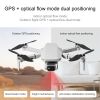 Drone S107 GPS 5G WiFi Professional 4K HD Dual Camera Aerial Photography Quadcopter-1 Battery - 4K HD - Grey/3 Batteries