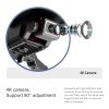 S68 Drone No Camera WiFi Collapsible RC Quadcopter Helicopter Toy-Black-1 Battery - Single Camera - Black/1 Battery