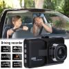 X5 3 Inch Full HD 1080P Car Driving Recorder Vehicle Camera DVR EDR Dashcam With Motion Detection Night Vision G Sensor built in 32GB - black