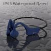 Sport Wireless Bone Conduction Earphones – Open-Ear Safety Design, IPX6 Sweatproof, 8 Hrs Call, US Dropship - Blue