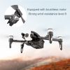 Drone S137 GPS 5G WiFi Professional 4K HD Dual Camera Aerial Photography Quadcopter-1 Battery - 4K HD - Black/3 Batteries