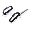 Portable Multi Functional Mountain Climb Mountaineering Folding Knife Tool Camping - Black A