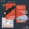 12 in 1 Emergency Survival Kit Cool Unique Fishing Hunting Anniversary Birthday Gifts for Him - 12 in 1 Camping Survival Kits