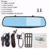 Car DVR Dual Dash Cam Camera Front Rear Video Recorder