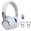 Ninja Dragon Wireless Light Changing Bluetooth Gaming Headset - White