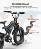 AOSTIRMOTOR Electric Bicycle 500W Motor 26" Fat Tire With 48V/15Ah Li-Battery S18-MINI New style - as Pic