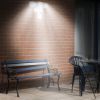 Solar Lights Outdoor 188 LEDs 1600lm Solar Security Lights Motion Sensor Lights 270Â°Lighting Angle Waterproof - White