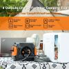 FF Flashfish 230V Portable Solar Power Station 320W 292WH Emergency Solar Generator Battery Pack Charger Power Bank Supply RV - 230V EU