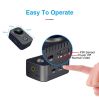 MD29 HD Mini Body Camera Wireless 1080P Security Pocket Cameras Motion Activated Small Nanny Cam For Cars Standby PIR Camera built in 32GB - black