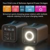 FF Flashfish 230V Portable Power Station 550Wh Solar Generator 600W(Peak 1000W) AC Outdoor Socket RV Van Camping Fishing Home - 110V US (Gofort)