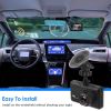 1080P Car DVR 3in Camera Dash Cam Camcorder Camera Recorder with 100Â° Angle Loop Recording Motion Detection - Black