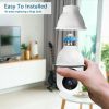 1080P Wireless E26 Bulb Camera