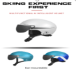 PSBJL-238. Function lighting;  Bluetooth language electric motorcycle / bicycle / roller roller helmet. - 58-61