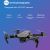 New E88 Pro Drone 4k HD Dual Camera Visual Positioning 1080P WiFi fpv drone height preservation rc quadcopter - 4K pro 1B